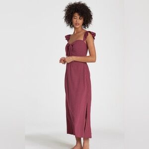 NWT Billabong Cherry Lips  Midi Dress